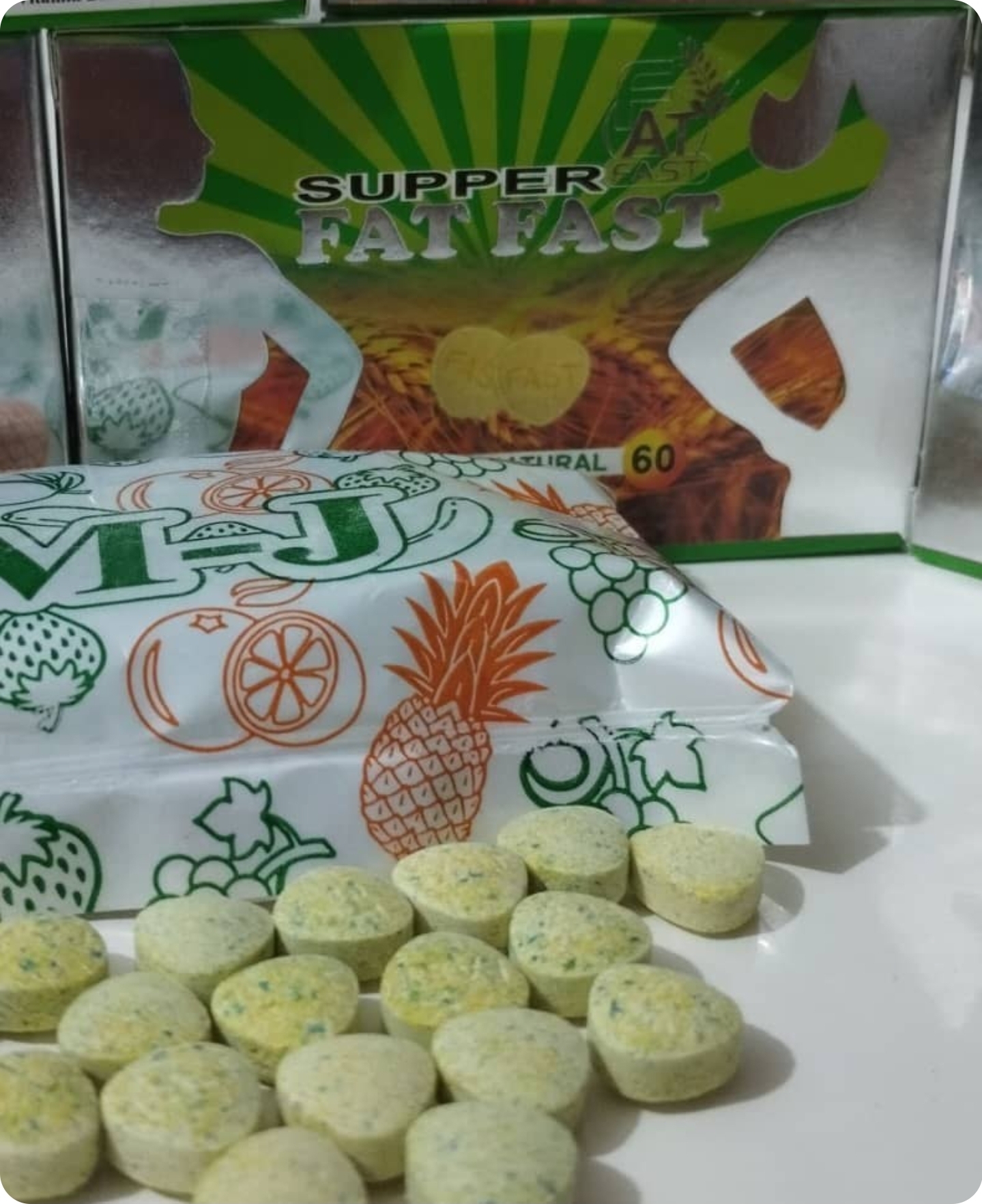 قرص چاقی جوانه گندم ۶۰ تایی اصلی